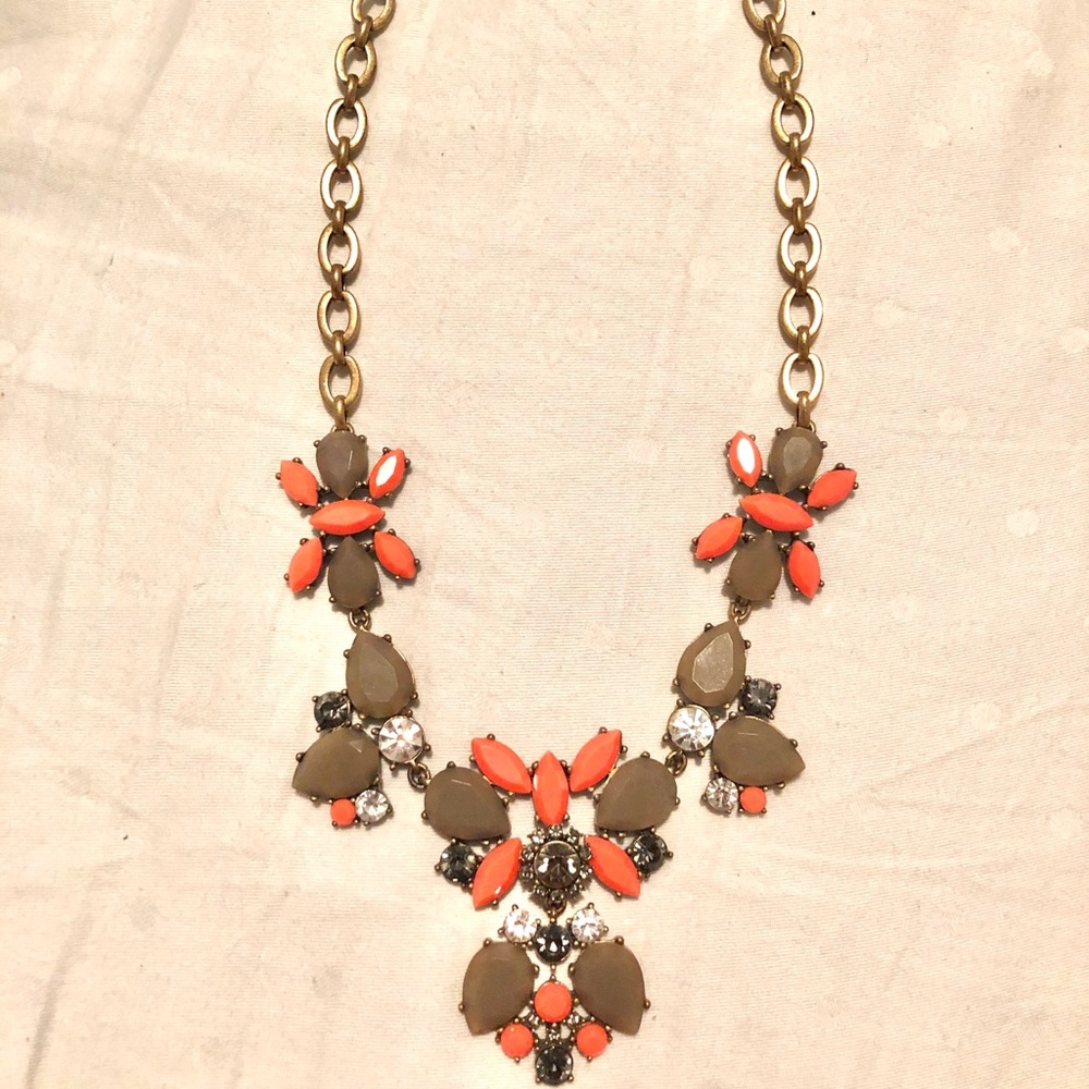 J. Crew costume necklace.